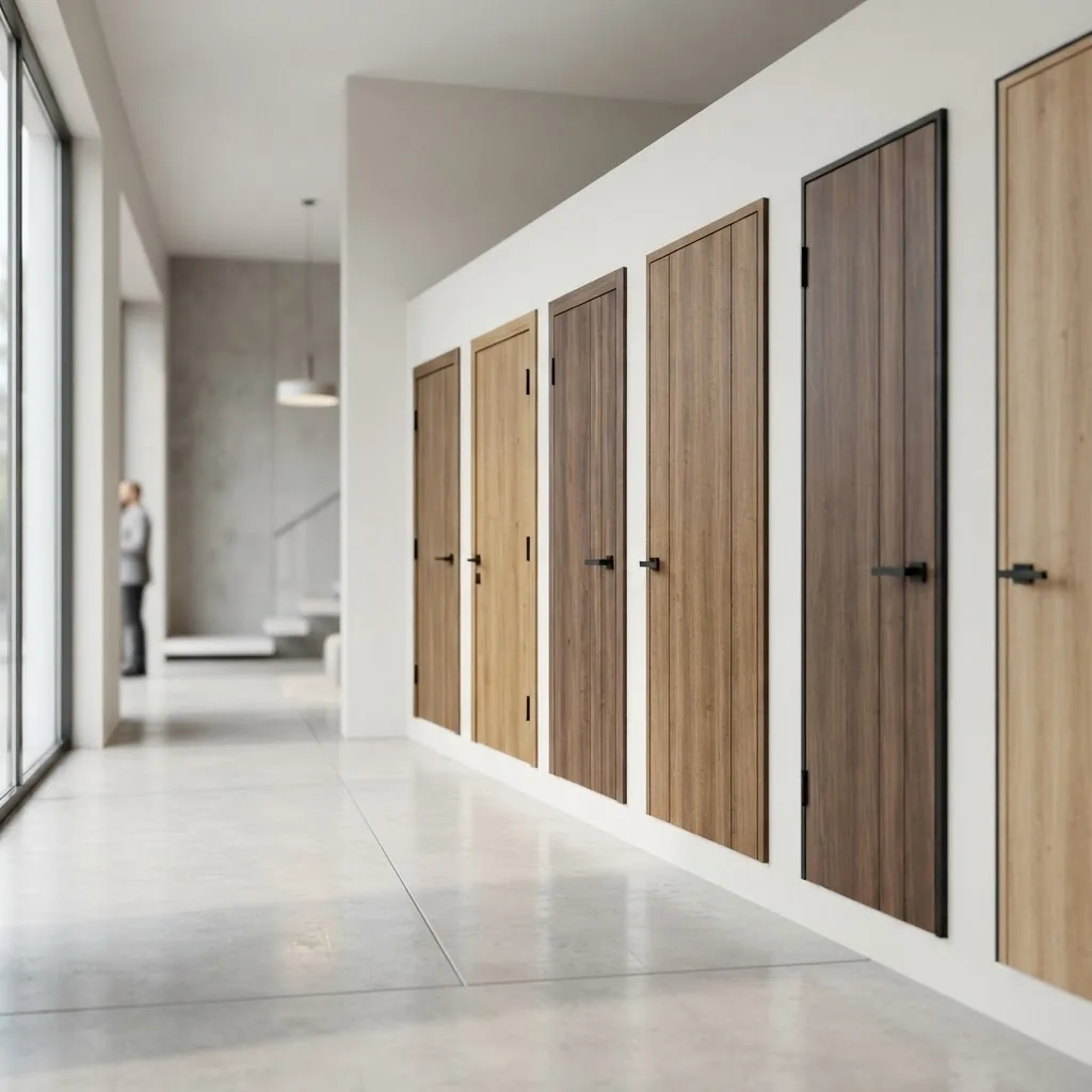 Showroom cửa gỗ công nghiệp Cao Phát Door