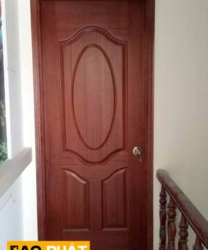 Cửa gỗ HDF mẫu 3A sapele