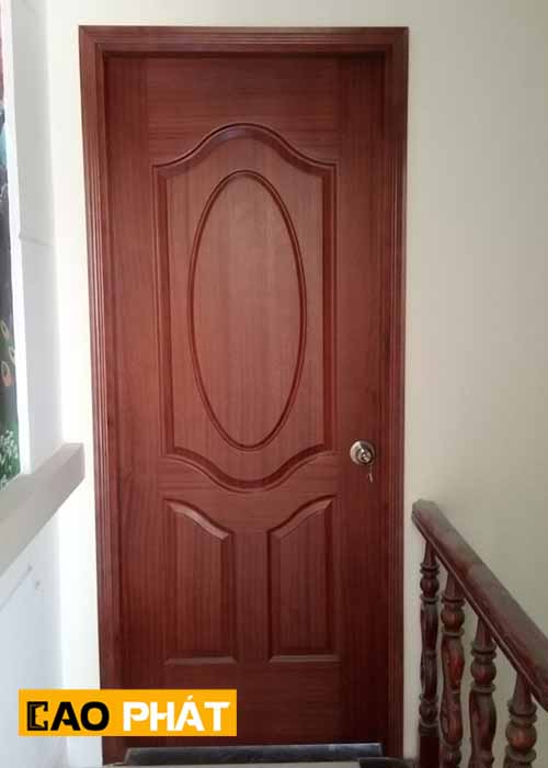 Cửa gỗ HDF mẫu 3A sapele