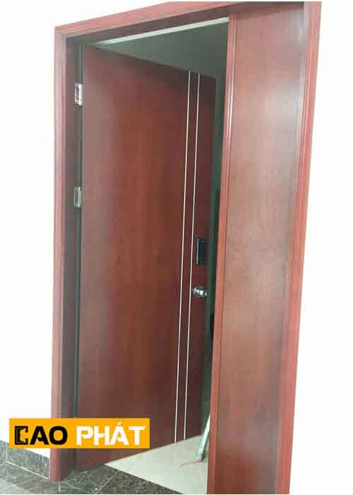 Cửa gỗ Công nghiệp mdf 2 cánh