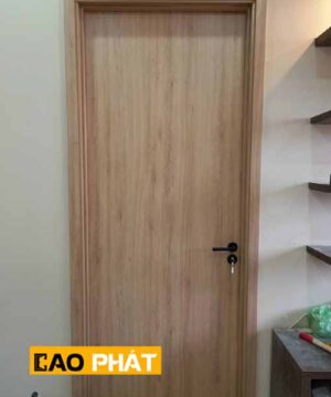 Cửa gỗ công nghiệp MDF melamine lõi xanh chống ẩm