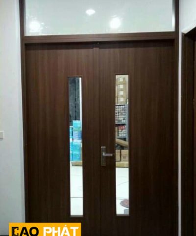 Cửa nhựa giả gỗ 2 cánh