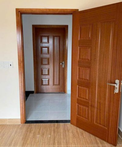 Cửa gỗ công nghiệp HDF TPHCM CP.6B-Sapele