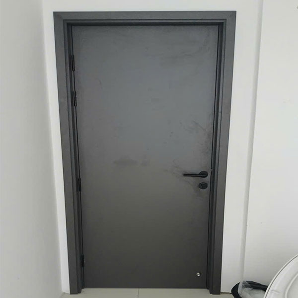 Cửa Gỗ MDF Sơn Màu Xám