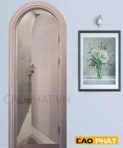 Cửa vòm nhựa composite chống nước, chống mối mọt