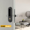Ổ khóa cửa lùa màu đen