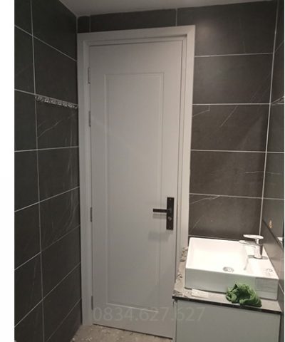 Cửa phòng ngủ cách âm màu trắng