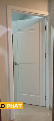 Cửa phòng ngủ màu trắng hàn quốc đẹp giá rẻ