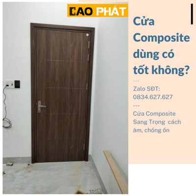 Cửa Nhựa Composite dùng có tốt không?