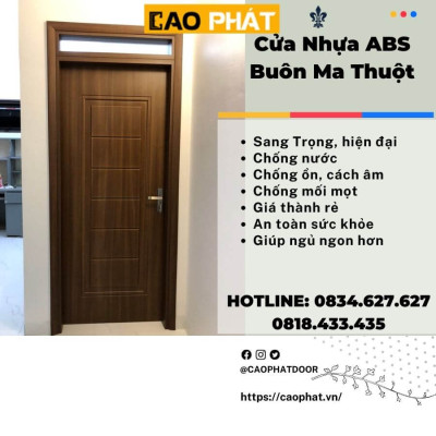 Cửa nhựa ABS Buôn Ma Thuột