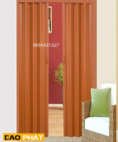 Cửa Xếp Nhựa 2 Cánh