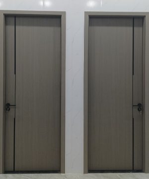 Cửa gỗ Carbon phủ melamine